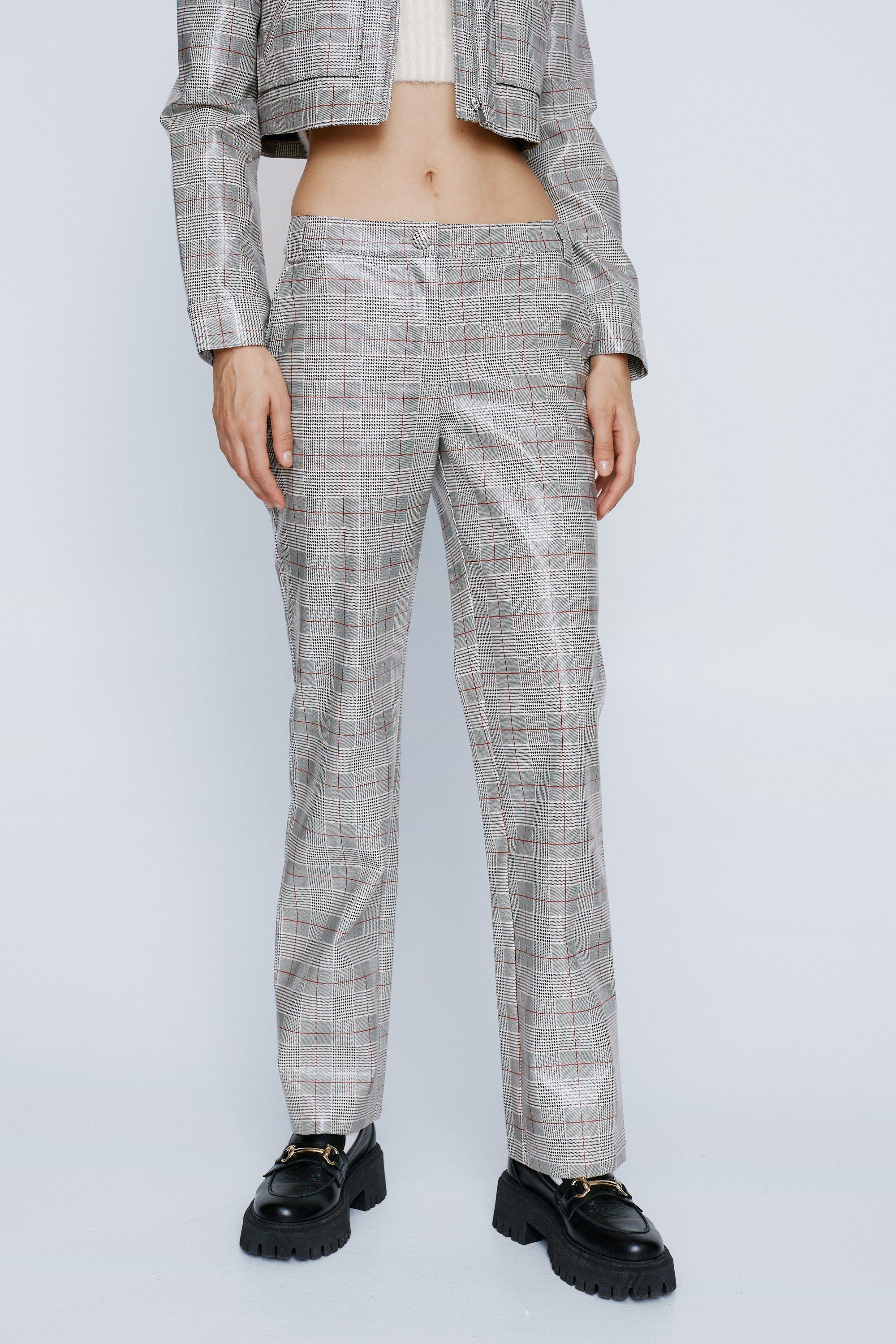 Nasty gal plaid on sale pants